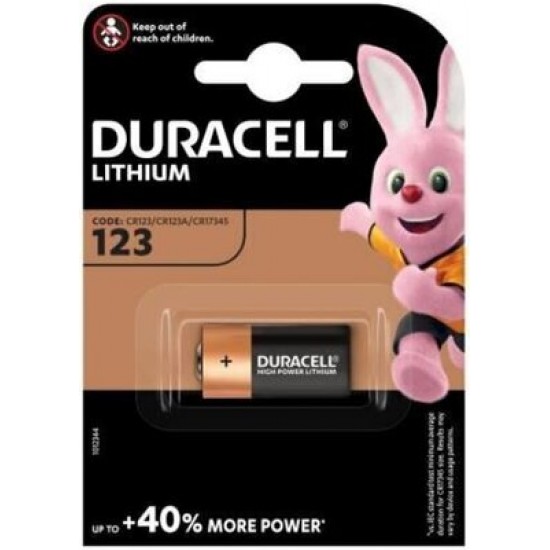 Baterie Duracell Lithium CR123