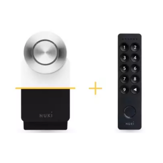 Nuki Combo Keypad 2.0 & PRO 4.0, Smart Lock 4.0 + Tastatura 2.0