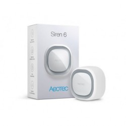 Aeotec Siren 6, Z-Wave, Sirena interior Aeotec Siren 6, Z-Wave, Sirena interior
