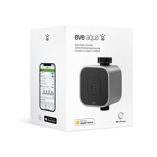 Eve Aqua Smart Water Controller, Compatibil Homekit, Thread, 10ECC8101, 3rd Generation Eve Aqua Smart Water Controller, Compatibil Homekit, Thread, 10ECC8101, 3rd Generation
