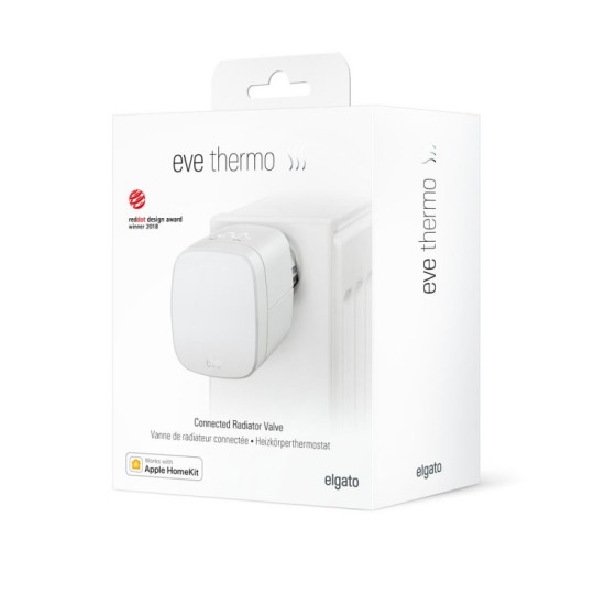 Termostat Radiator Eve Thermo Smart Valve, compatibil HomeKit, Thread, 3rd Generation Termostat Radiator Eve Thermo Smart Valve, compatibil HomeKit, Thread, 3rd Generation