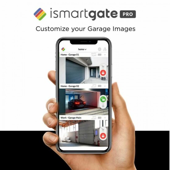 Kit usa garaj ismartgate PRO Kit usa garaj ismartgate PRO