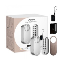 Aqara Smart Lock U200 KIT, Incuietoare, Tastatura, Accesorii, BlueTooth, Matter over Thread, Silver, EL-D02DS Aqara Smart Lock U200 KIT, Incuietoare, Tastatura, Accesorii, BlueTooth, Matter over Thread, Silver, EL-D02DS