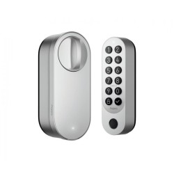 Aqara Smart Lock U200 KIT, Incuietoare, Tastatura, Accesorii, BlueTooth, Matter over Thread, Silver, EL-D02DS Aqara Smart Lock U200 KIT, Incuietoare, Tastatura, Accesorii, BlueTooth, Matter over Thread, Silver, EL-D02DS