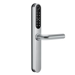 Yala Inteligenta MS33 PRO, BLE, TTLock App, usi PVC, Aluminiu, zavorare ridicare de maner