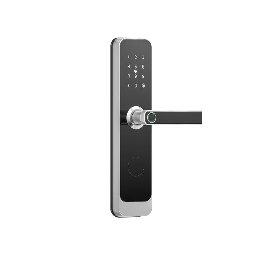 Incuietoare Digitala Apartamente Regim Hotelier AirBNB MiS8 Qconnect, BLE, Wi-FI, Back-Up Cheie Clasica Incuietoare Digitala Apartamente Regim Hotelier AirBNB MiS8 Qconnect, BLE, Wi-FI, Back-Up Cheie Clasica