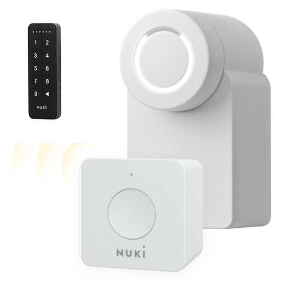 Nuki Combo Keypad 4.0, Smart Lock BLE + Bridge Wi-Fi + Tastatura