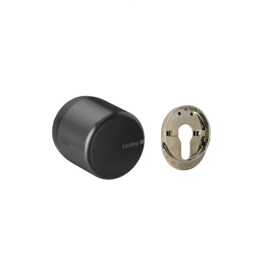 Tedee GO2 KIT, Incuietoare + Placa montaj cilindru Tedee GO2 KIT, Incuietoare + Placa montaj cilindru