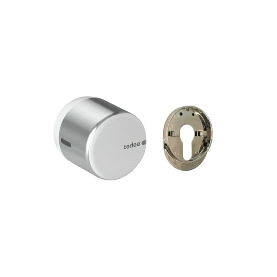 Tedee GO2 KIT, Incuietoare + Placa montaj cilindru Tedee GO2 KIT, Incuietoare + Placa montaj cilindru