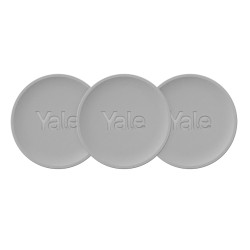 Yale Dot Pachet 3 bucati, Tag NFC compatibil Yale Linus, 05/601000/MB/SI Yale Dot Pachet 3 bucati, Tag NFC compatibil Yale Linus, 05/601000/MB/SI