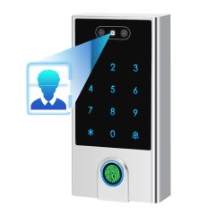 Tastatura inteligenta FaceR, Wi-Fi, Recunoastere Faciala, Silver Tastatura inteligenta FaceR, Wi-Fi, Recunoastere Faciala, Silver