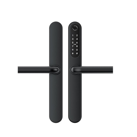 Yala Smart MS33 PRO Black, BLE, TTLock App, usi PVC, Aluminiu, zavorare ridicare de maner, Negru Yala Smart MS33 PRO Black, BLE, TTLock App, usi PVC, Aluminiu, zavorare ridicare de maner, Negru