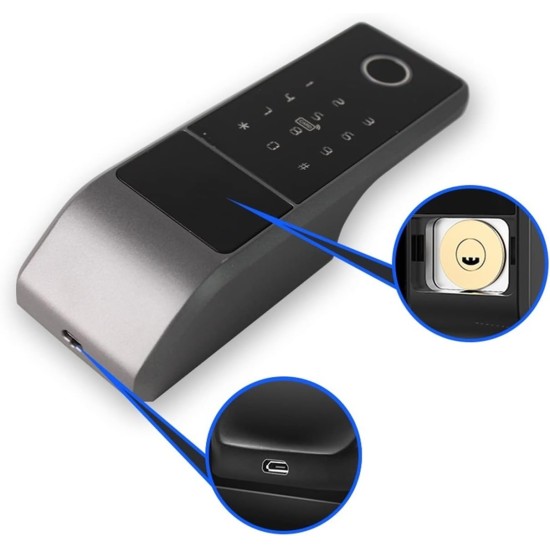 Yala Smart Poarta Exterior MS21, Aplicata, BLE