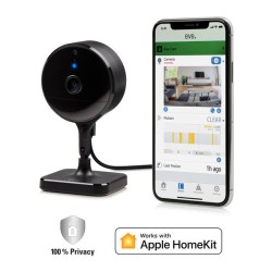 Eve Cam, Camera Securitate interior compatibila Apple Homekit, 10ECJ8701