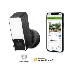 Eve Outdoor Cam Secure Floodlight, Camera Exterior compatibila Apple Homekit Eve Outdoor Cam Secure Floodlight, Camera Exterior compatibila Apple Homekit