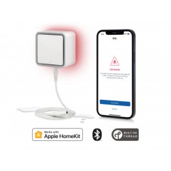 Senzor Detectie Scurgeri Lichide Eve Water Guard Elgato, Compatibil Apple HomeKit, Thread, 3rd Generation Senzor Detectie Scurgeri Lichide Eve Water Guard Elgato, Compatibil Apple HomeKit, Thread, 3rd Generation