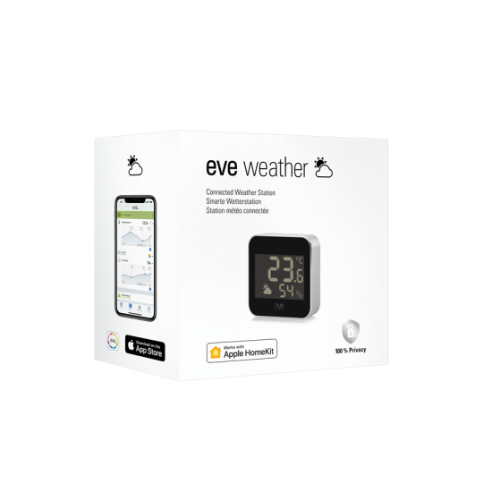 Statie Meteo Eve Weather, compabila Homekit, Thread Statie Meteo Eve Weather, compabila Homekit, Thread