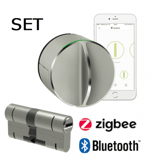 SET Yala Inteligenta Danalock V3 Zigbee + cilindru